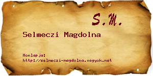 Selmeczi Magdolna névjegykártya